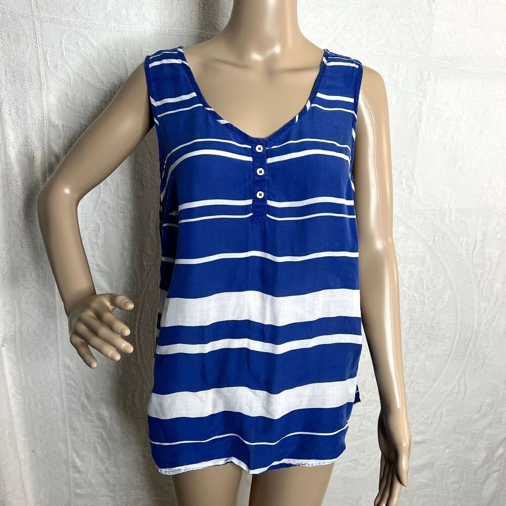 Tommy Hilfiger Blue Striped Tank Top